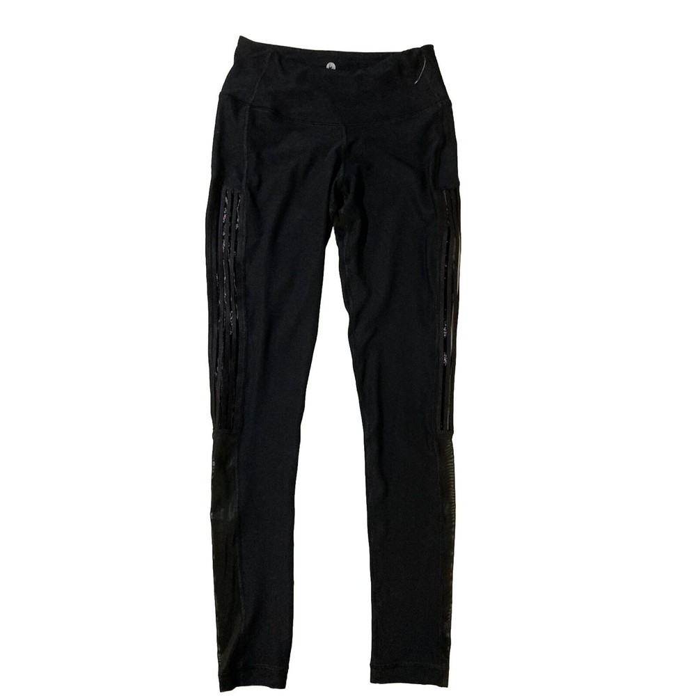 90 Degree By Reflex Women's Black Ankle Length Leggings Size XS‎ NWOT